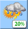 Wednesday: Slight Chance Showers And Thunderstorms