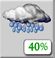 Today: Chance Rain Showers then Showers And Thunderstorms Likely